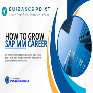 How to Grow in SAP MM Career in 2025(Rapidly)