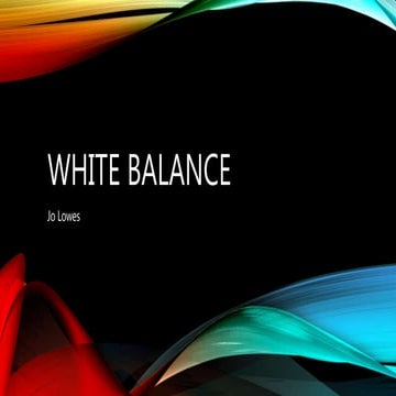 White balance