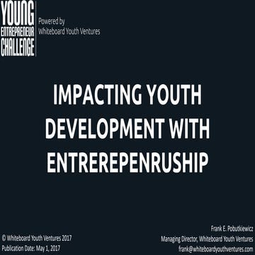 Young Entrepreneur Challenge
