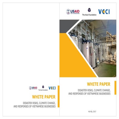 White book business responses to climate change and natural disaster
