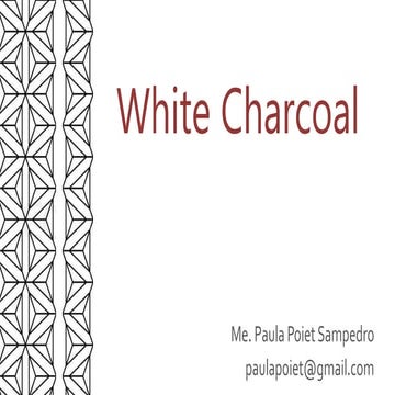 White charcoal