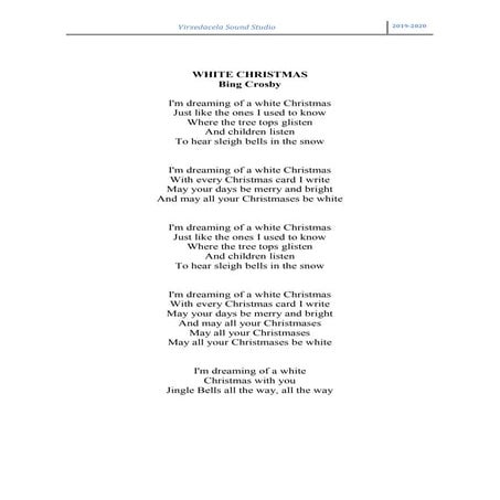 White christmas | PDF