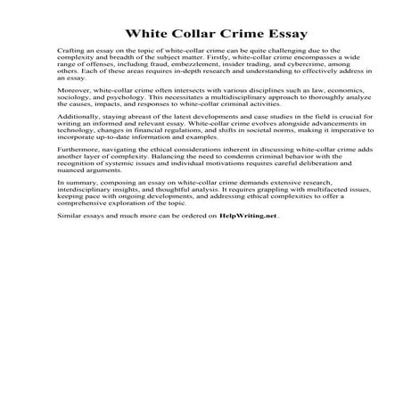 White Collar Crime Essay.pdf