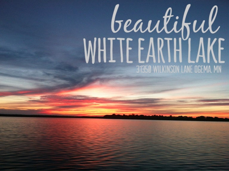 White Earth Lake Cabin