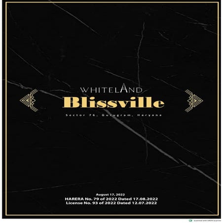 Whiteland Blissville Gurgaon sector 76