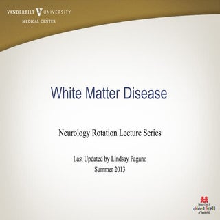 White matter disease