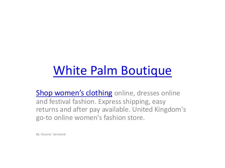 women's boutique uk