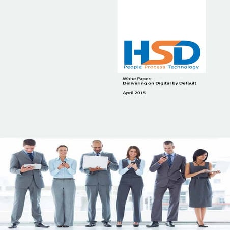 Delivering on Digital by Default