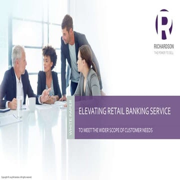 Elevating Retail Banking Service