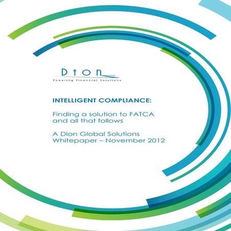White paper on fatca from Dion Global Soln