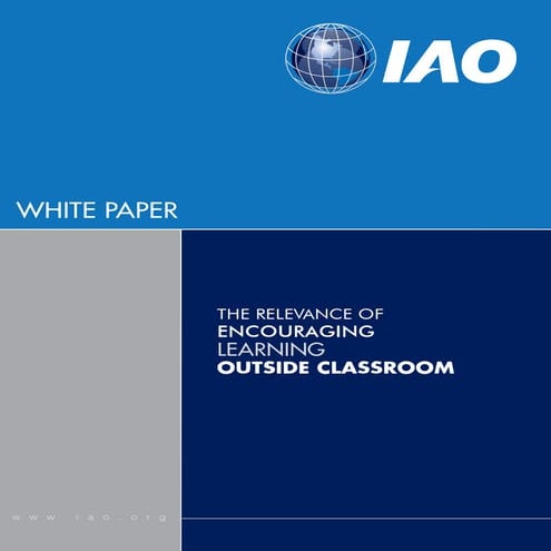 International Accreditation Organization White Paper