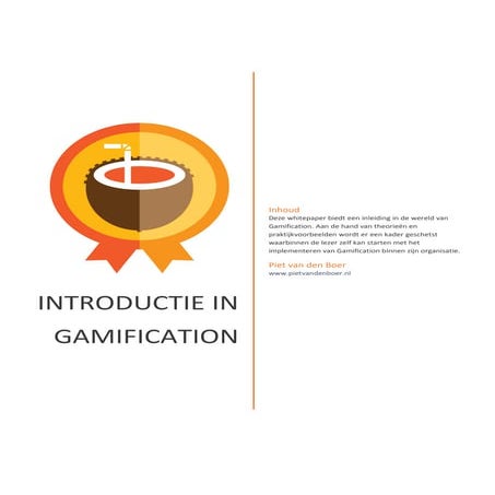 Whitepaper - Introductie in Gamification