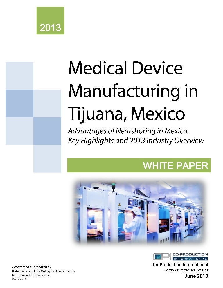 White paper medical device industry cpi 07122013 kr