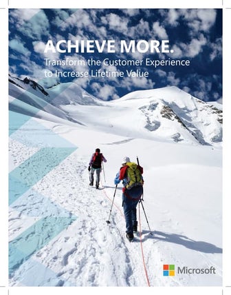 White paper - Customer Experience Transformation