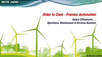 Order To Cash for Services Business