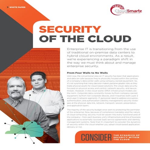 Whitepaper: Security of the Cloud