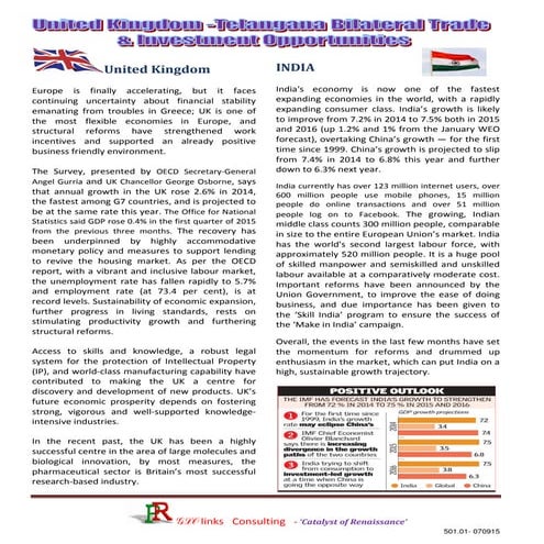 White Paper - Business Opportunities Between UK & Telangana