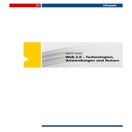 White Paper Web 2.0 – Technologien, Anwendungen und Nutzen