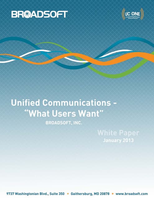 Whitepaper what-users-want