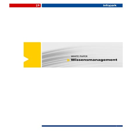 Whitepaper Wissensmanagement