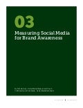 Measuring Social Media for Brand Awareness