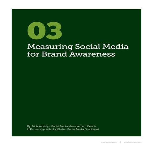 Measuring Social Media for Brand Awareness | PDF