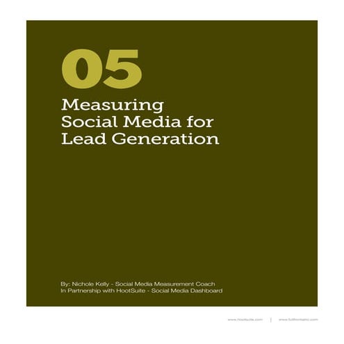 Measuring Social Media for Lead Generation | PDF