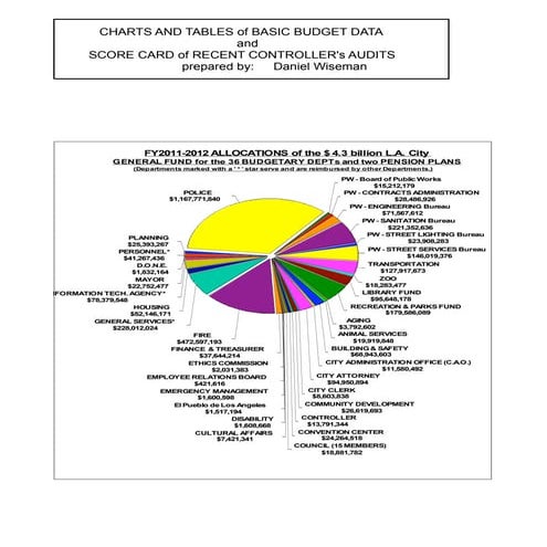 Neighborhood Council Budget Advocates White Paper 2 - 2012