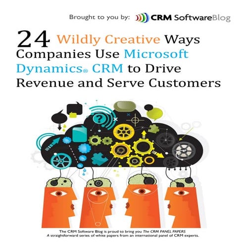 White paper 24 wildly creative ways companies use microsoft dynamics crm