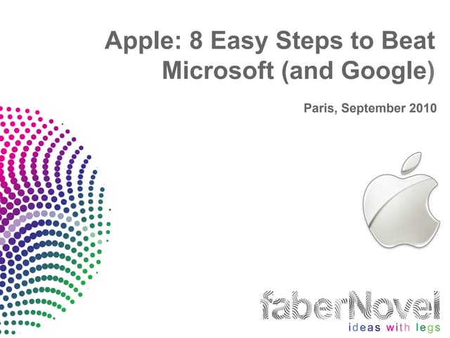 Apple: 8 easy steps to beat Microsoft (and Google)