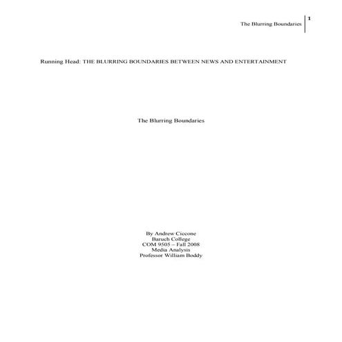 White paper blurring boundaries