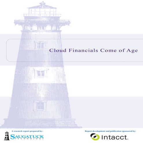 Whitepaper Cloud Financials Come Of Age Pdf