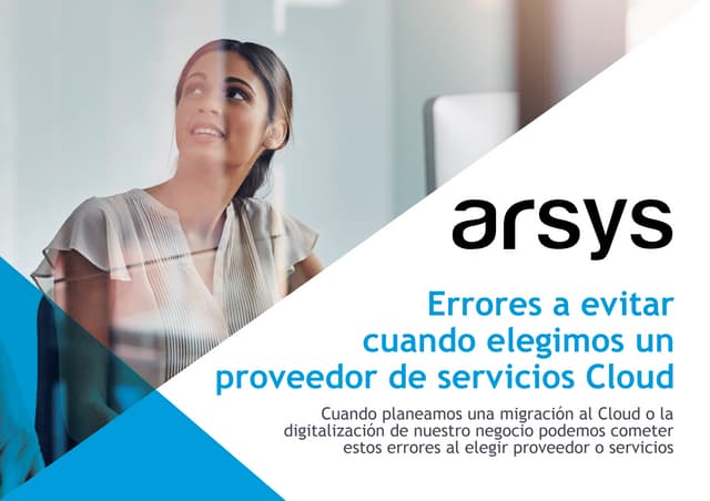Whitepaper: Errores a evitar cuando elegimos un proveedor de servicios Cloud