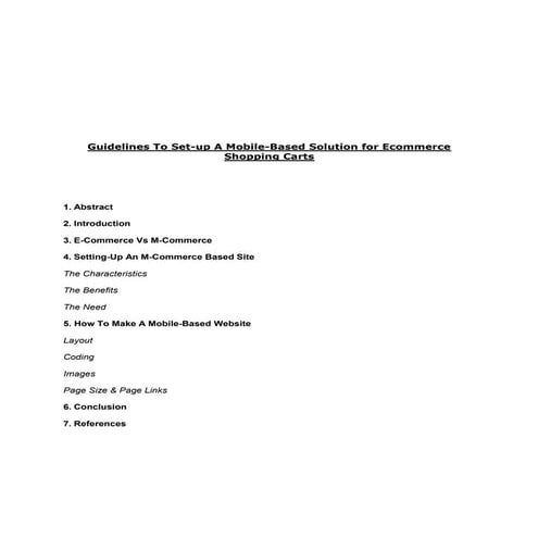 Whitepaper: Guidelines to-set-up-a-mobile-based-solution-for-ecommerce-shoppi...