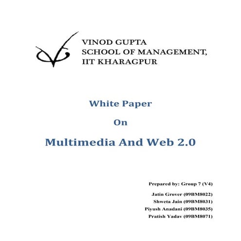 Multimedia & Web2.0