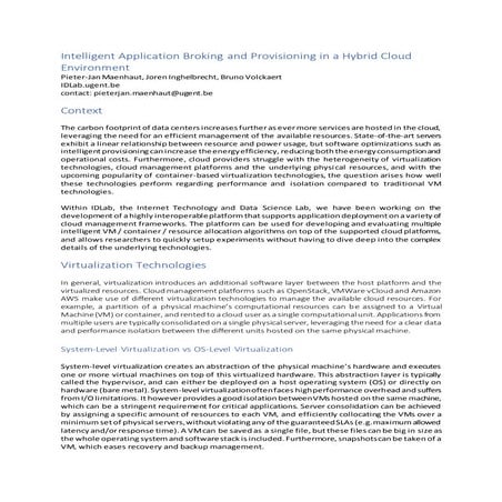 Whitepaper nebucom intelligent application broking and provisioning in a hybr...