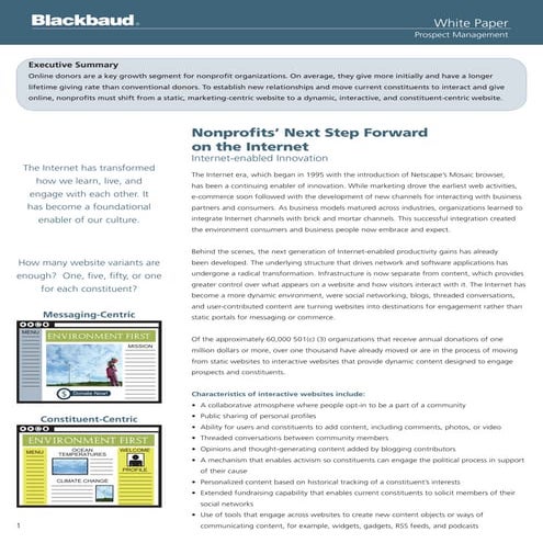 Nonprofits Guide to the Internet