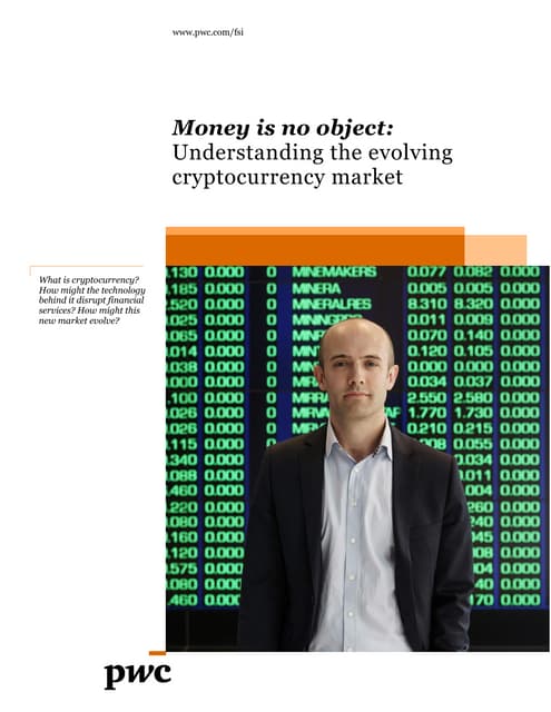 Blockchain and Cryptocurrency evolution - A PwC whitepaper