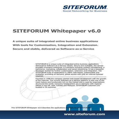 Whitepaper SITEFORUM v6.0