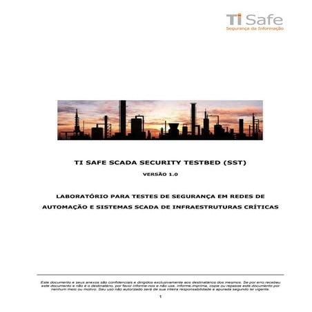 [White Paper] TI Safe SCADA Security Testbed v1