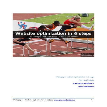 Whitepaper website optimization in 6 steps