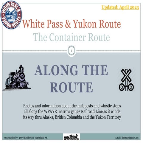 White Pass & Yukon Route | PDF