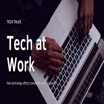 Technology in Workplace | PPTX