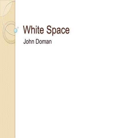 White space