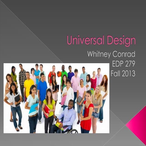 Whitney conrad universal design