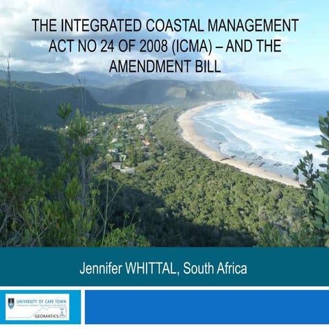 integrated coastal managment, land, cadatre, Whittal fisher icma_am_bill_may2014