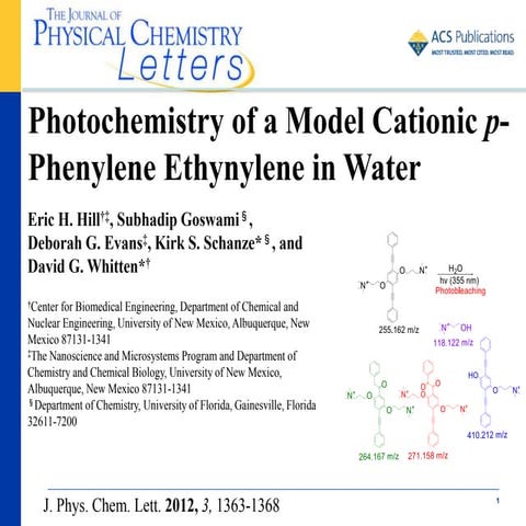 JPCL 10.1021/jz3004427 Whitten Presentation