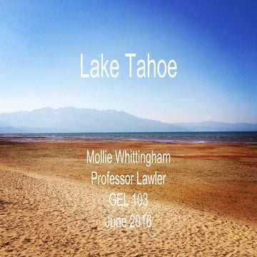 Whittingham lab field assignment