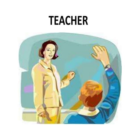 Who are teachers