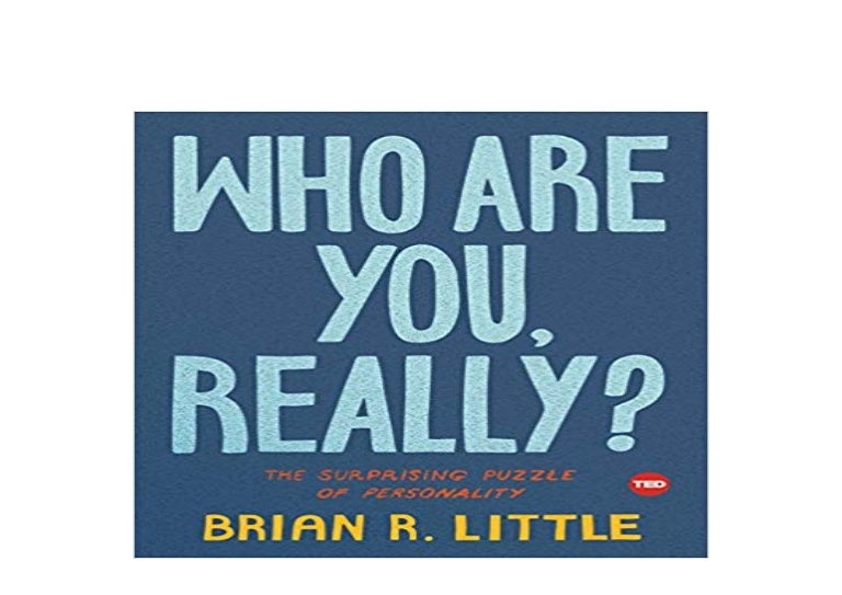 epub$@@ Who Are You Really The Surprising Puzzle of ...